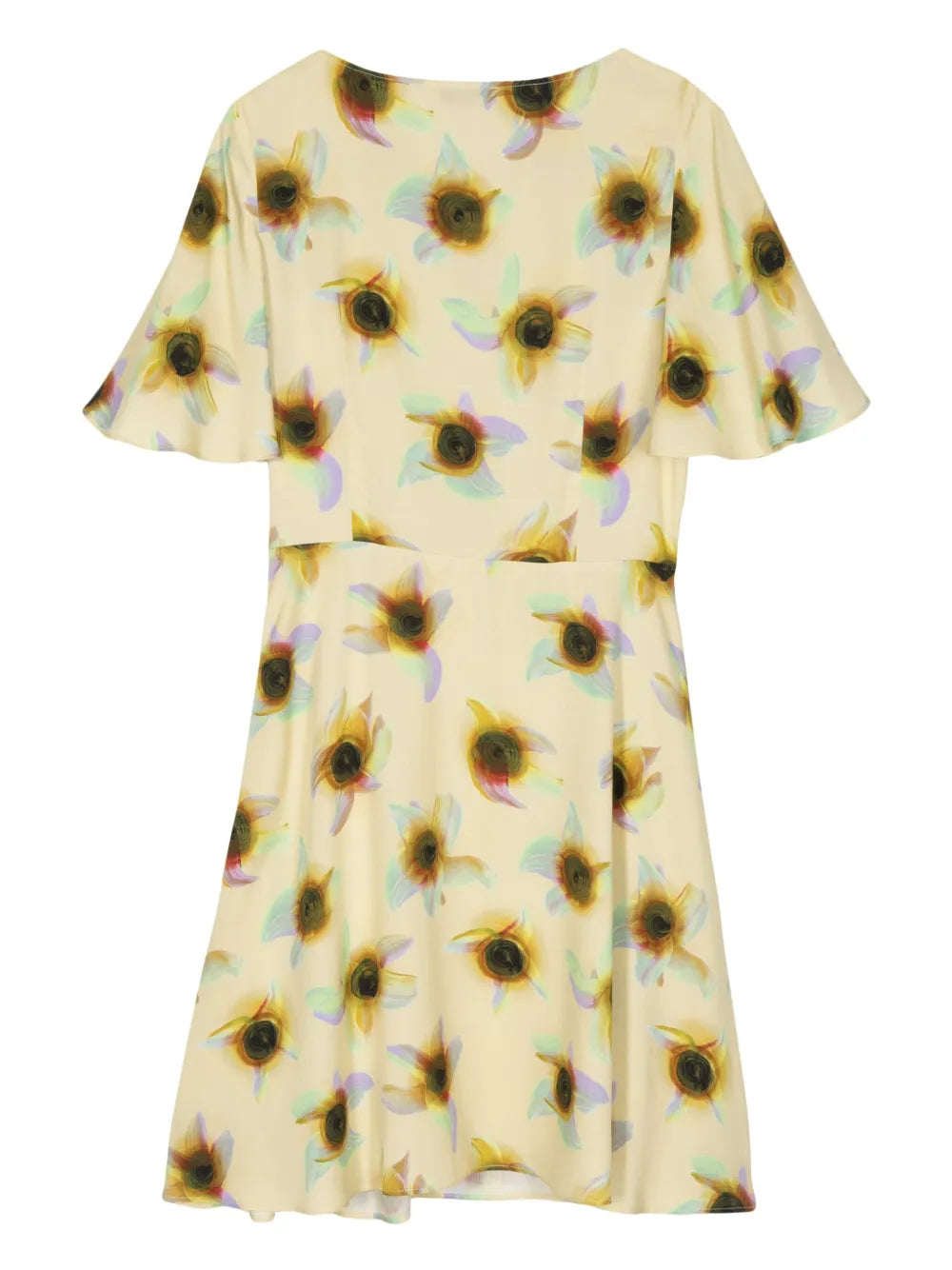 Ibiza Sunflair-Print Minidress