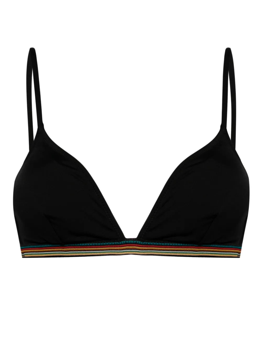 Signature Stripe Bikini Top