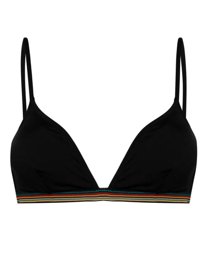 Signature Stripe Bikini Top