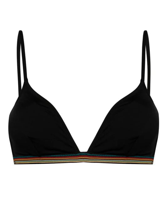 Signature Stripe Bikini Top
