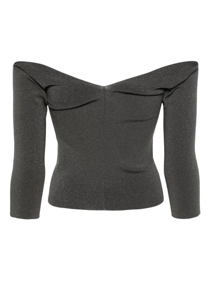 Lurex Knitted Top