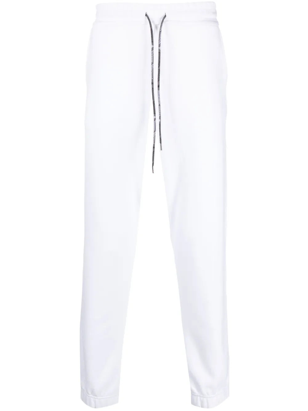 Orb-Embroidered Cotton Track Pants