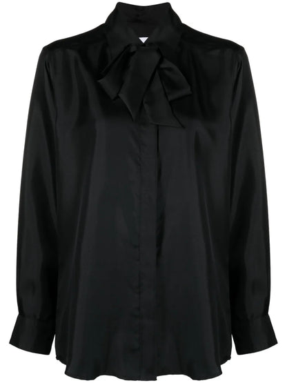 Tie Silk Shirt