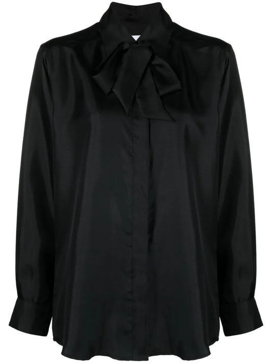 Tie Silk Shirt
