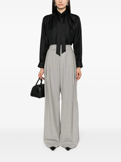Tie Silk Shirt