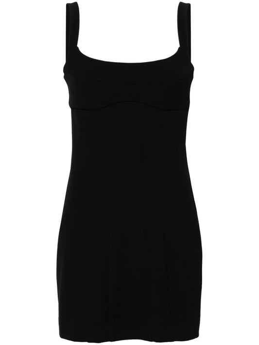 Frame Crepe Minidress