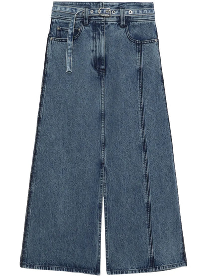 A-Line Denim Skirt