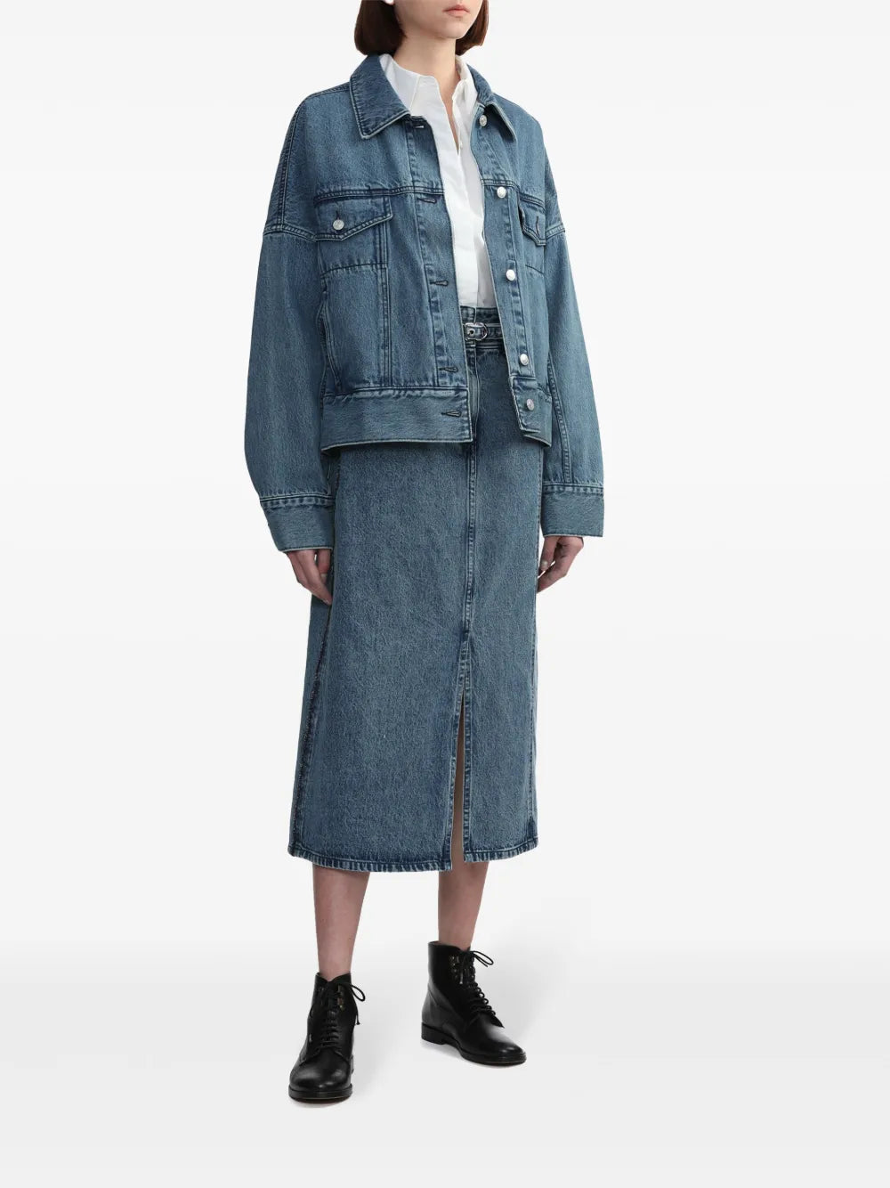 A-Line Denim Skirt
