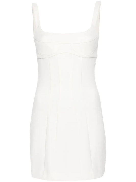 Frame Crepe Minidress