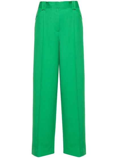 Cavalry High-Waist Wide-Leg Trousers