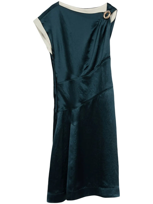 Draped Twisted Dress