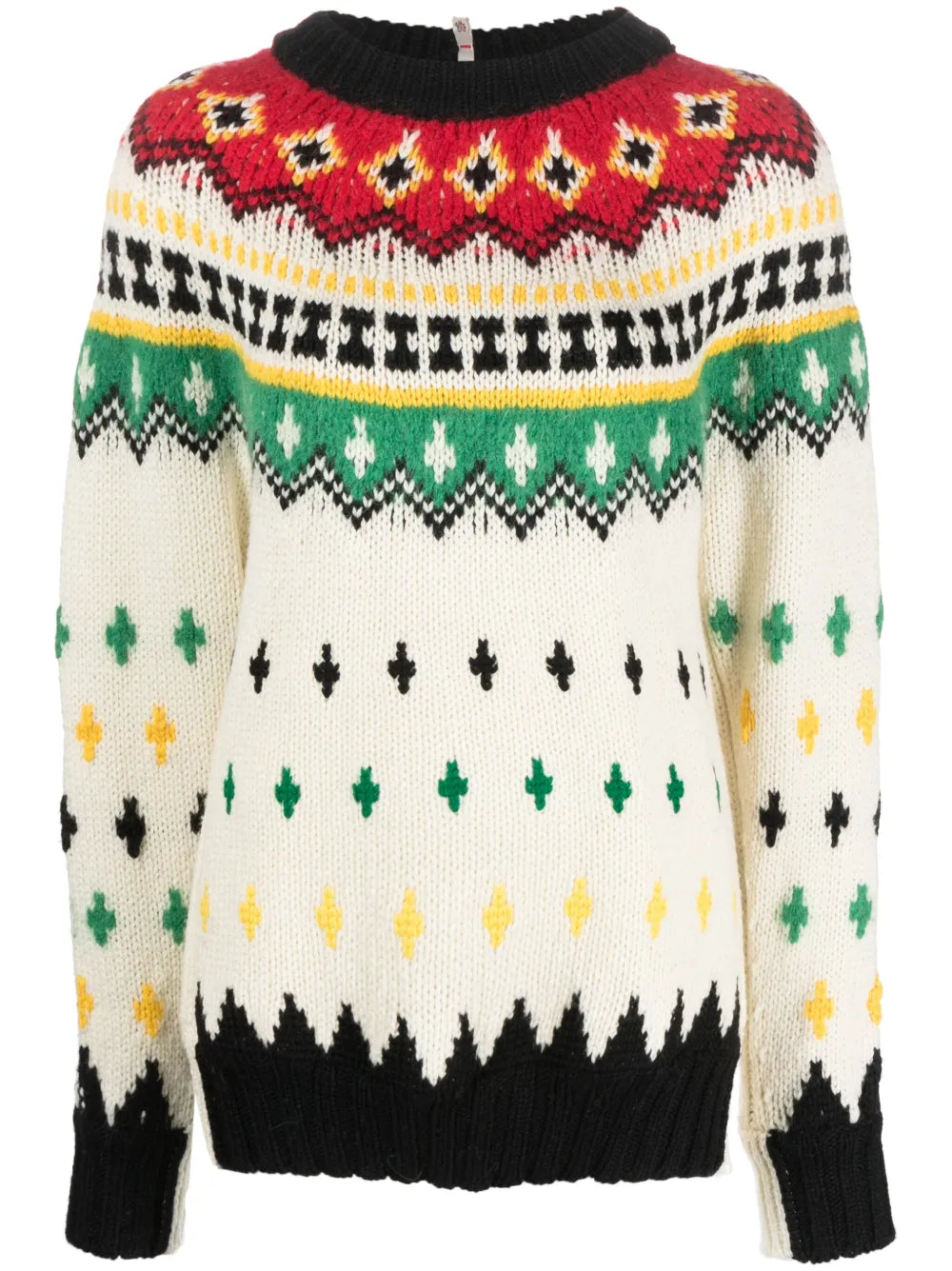 Fair Isle-Knit Crew-Neck Jumper