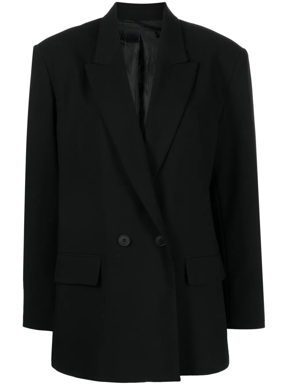 Double-Breasted Wool Blazer