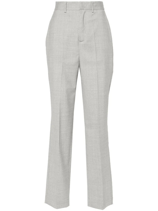 High-Waisted Tailored Trousers