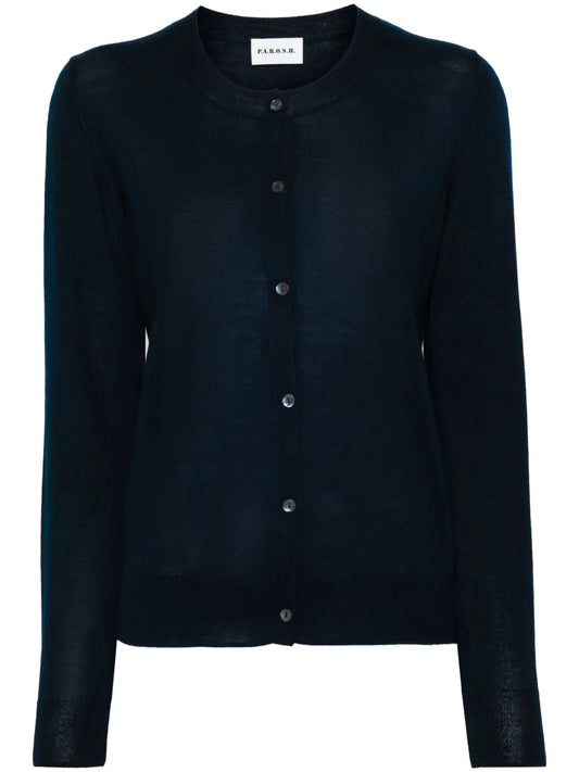 Linfa Fine-Knit Cardigan