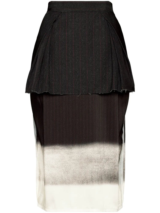 Trompe L'Oeil Layered Skirt