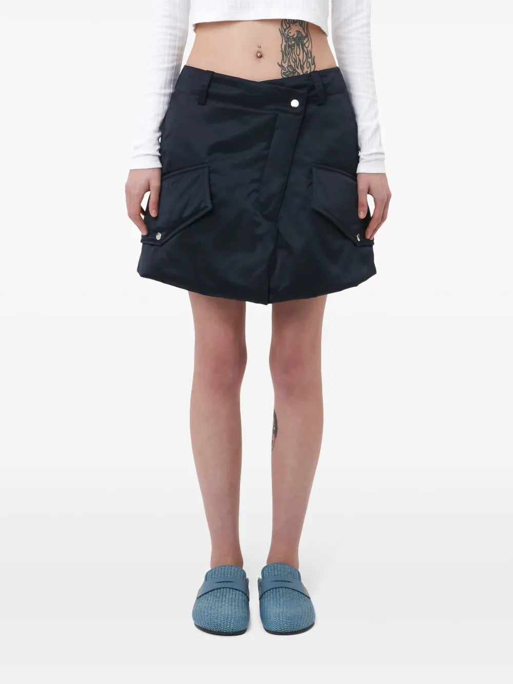 A-Line Cargo Miniskirt