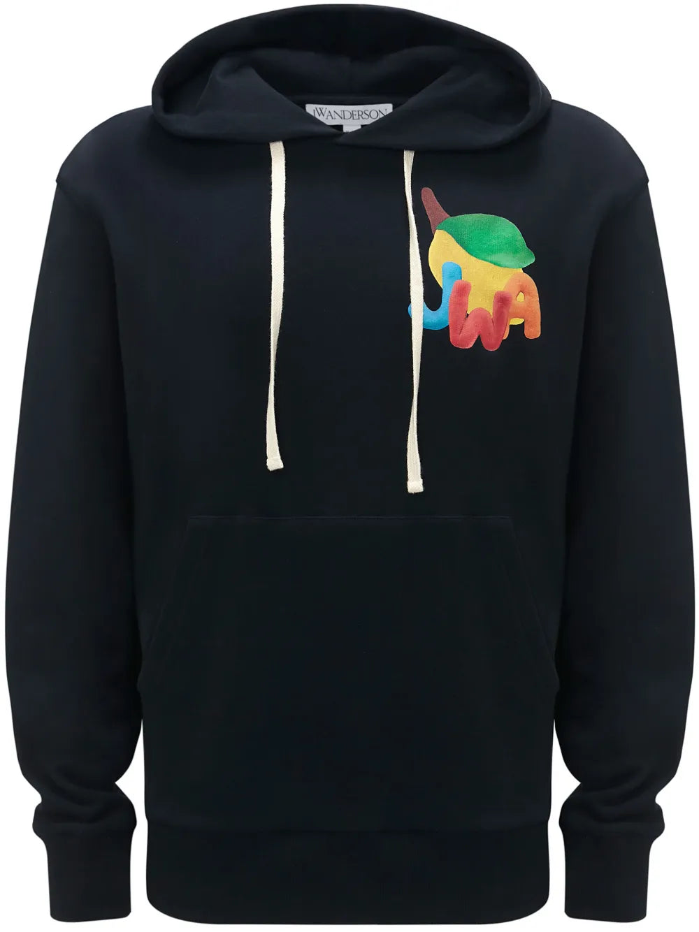 Jwa Lemon-Print Cotton Hoodie