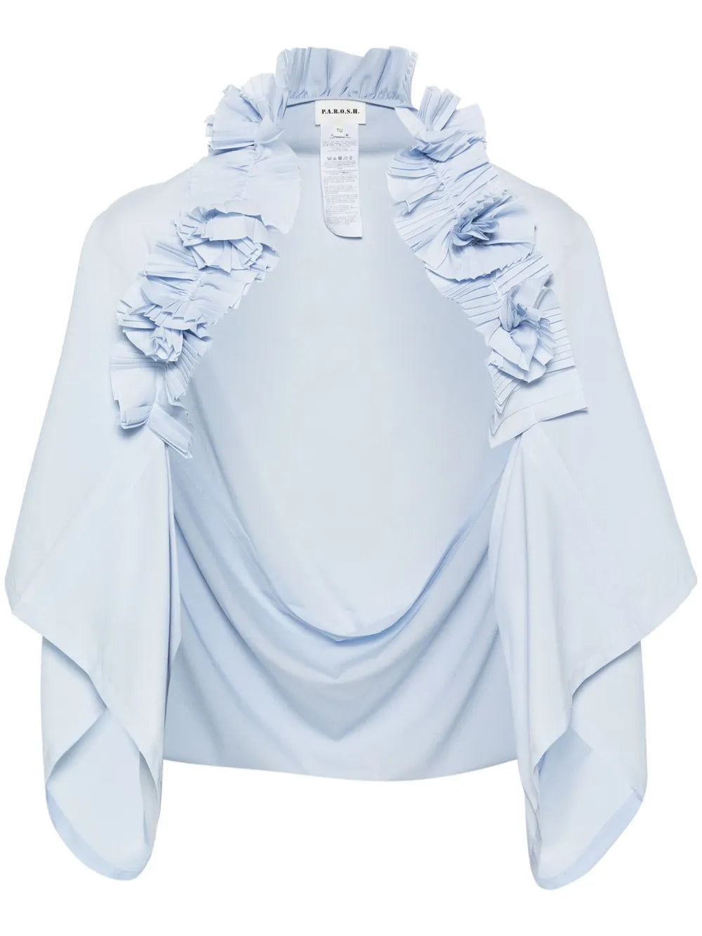 Floral-Appliqué Bolero