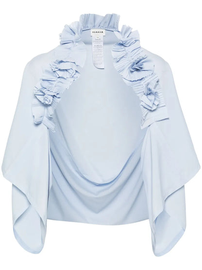 Floral-Appliqué Bolero