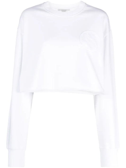 S-Wave Cropped Sweatshirt