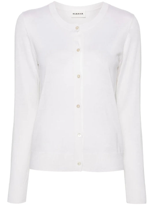 Linfa Fine-Knit Cardigan