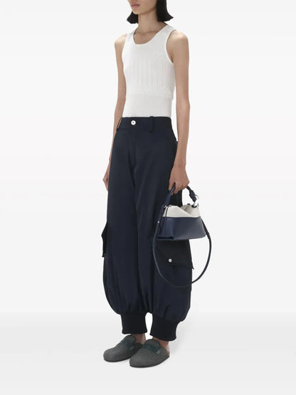 Pointelle-Knit Tank Top