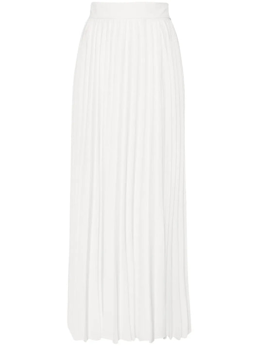 Wrap-Around Pleated Skirt