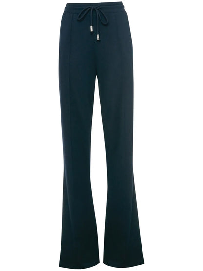 Slim-Cut Flared Track Pants