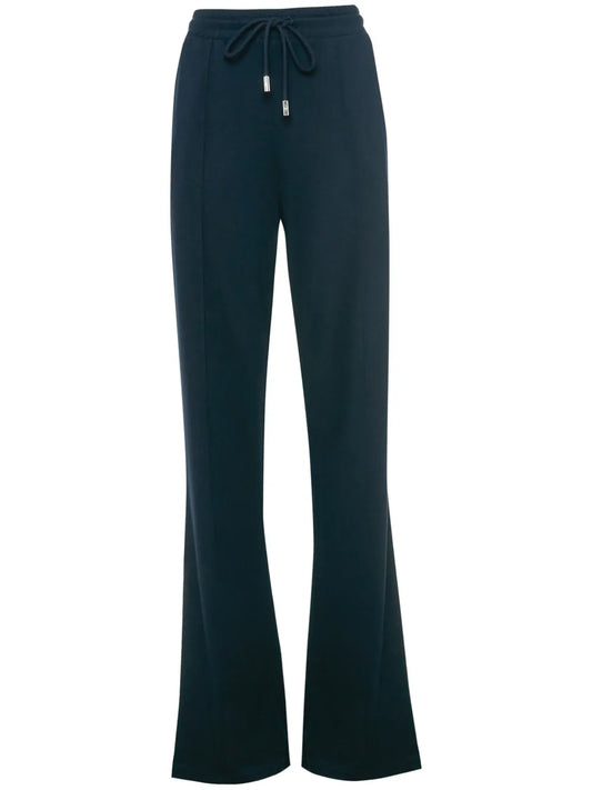 Slim-Cut Flared Track Pants