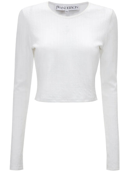 Logo-Jacquard Cotton T-Shirt