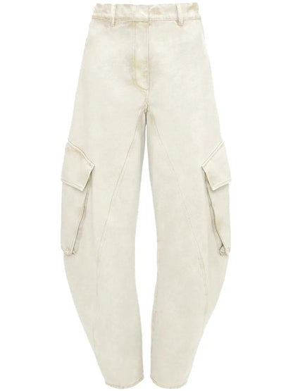 Twisted Cargo Jeans
