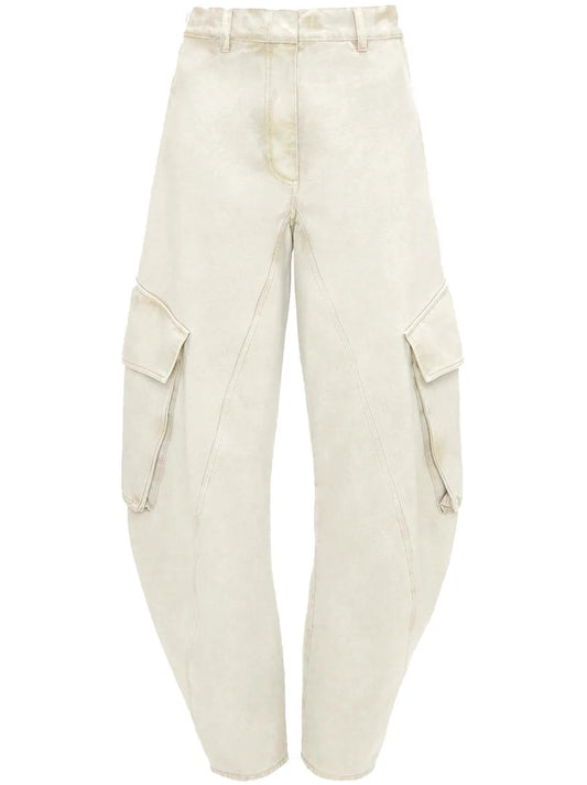Twisted Cargo Jeans