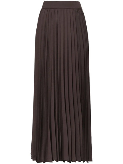 Palmer Pleated Midi Skirt