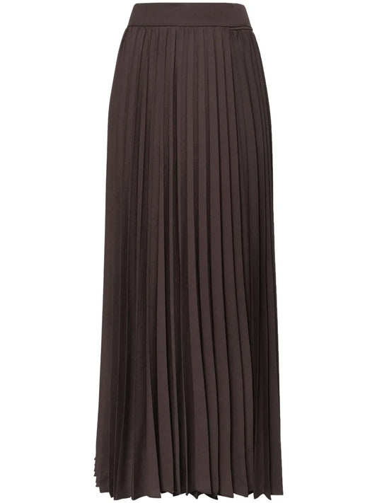 Palmer Pleated Midi Skirt