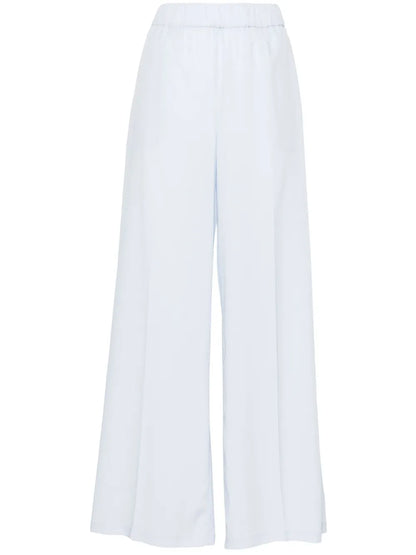 Elasticated-Waistband Trousers