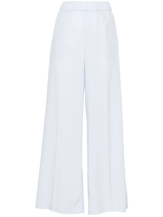 Elasticated-Waistband Trousers