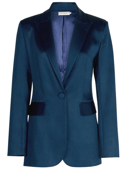 Rebeca Floral-Embroidered Blazer
