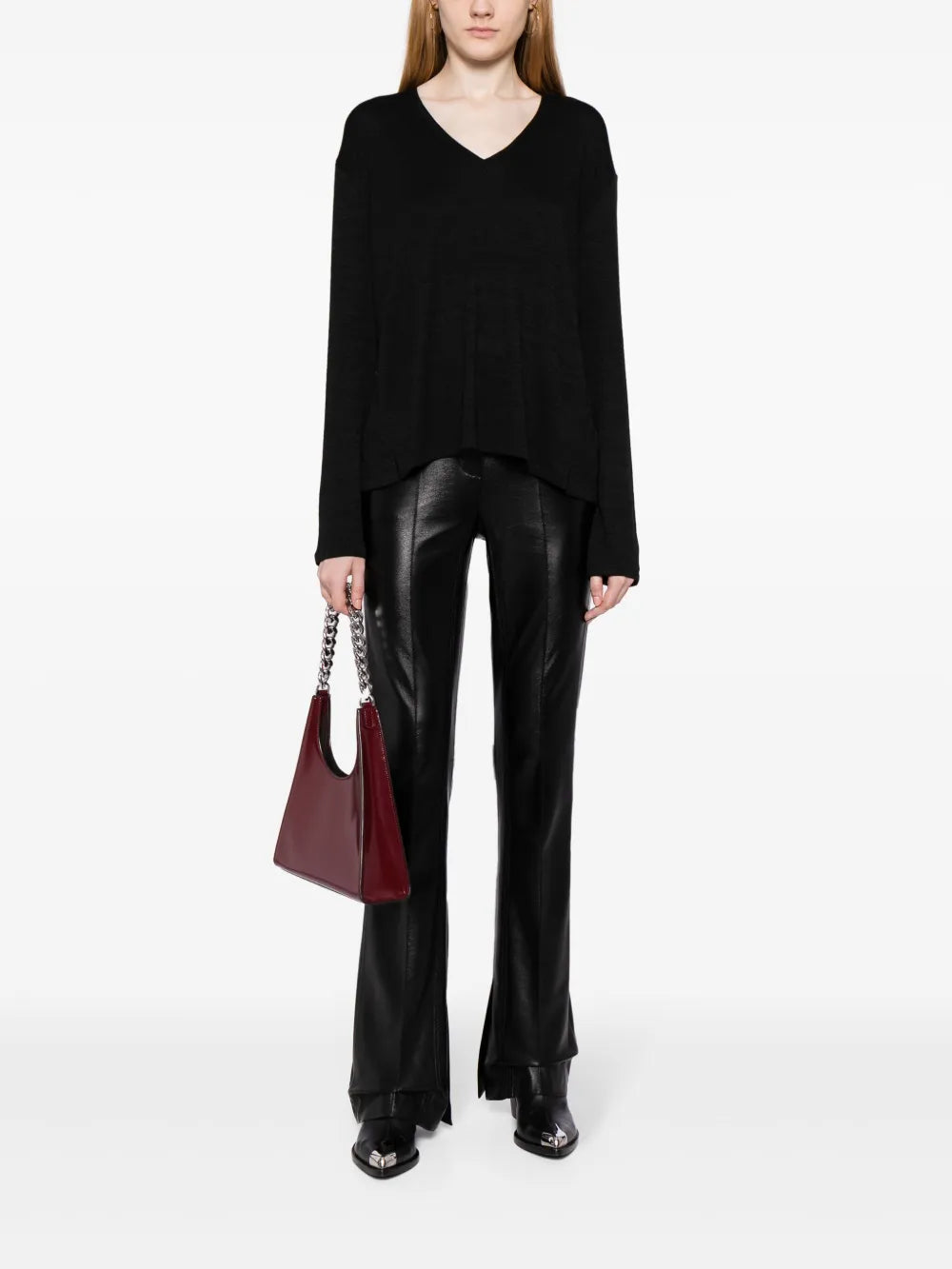 Hudson Fine-Knit Sweatshirt