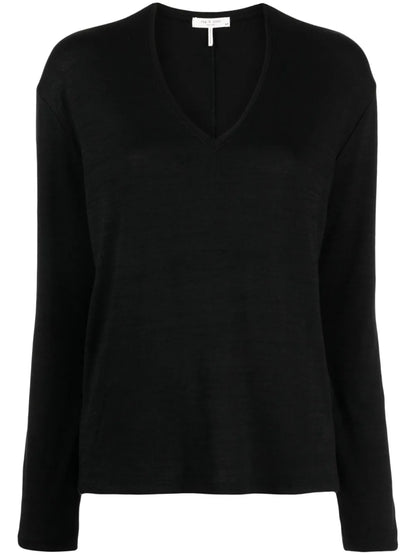 Hudson Fine-Knit Sweatshirt