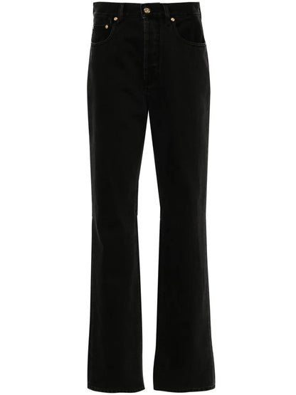 La De Nimes Droit Straight-Leg Jeans