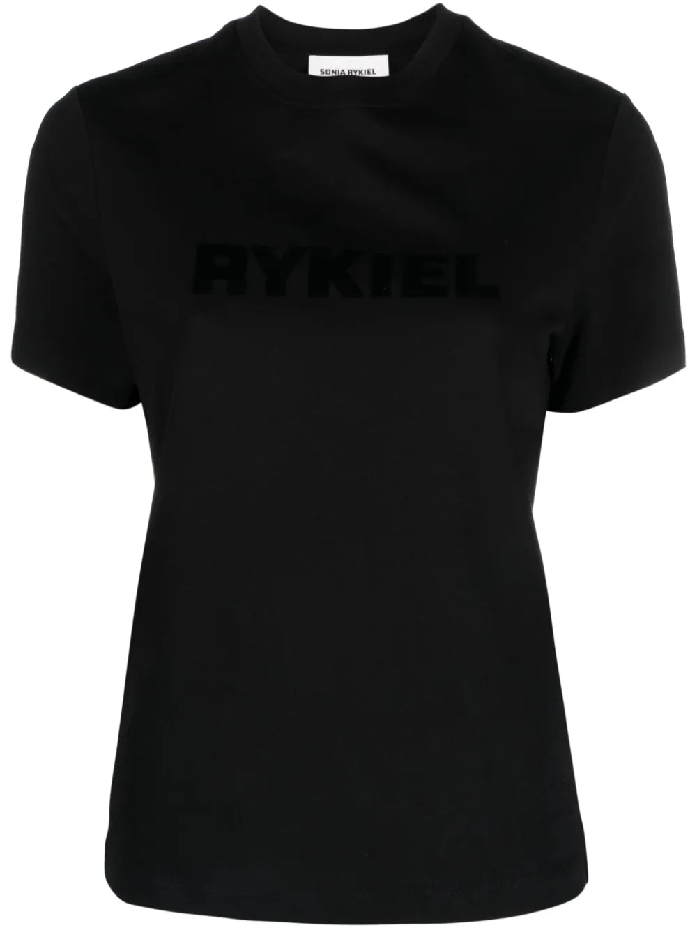 Flocked-Logo Cotton T-Shirt