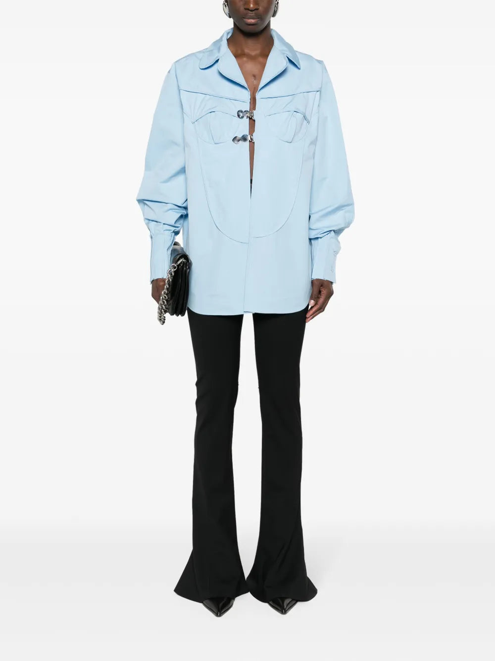 Pyjama Logo-Buckle Shirt