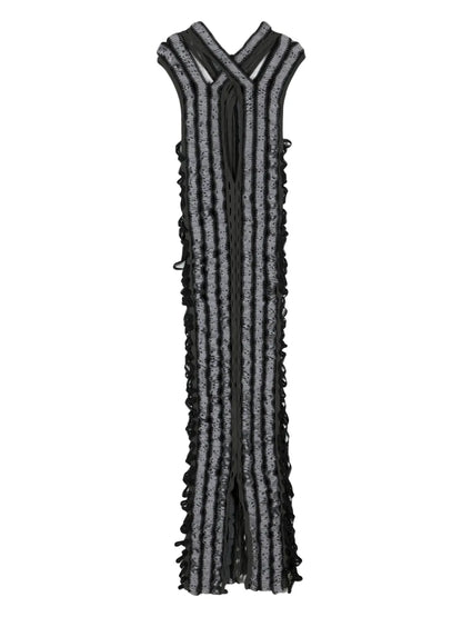 Shibari Criss Cross Maxi Dress