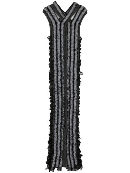 Shibari Criss Cross Maxi Dress
