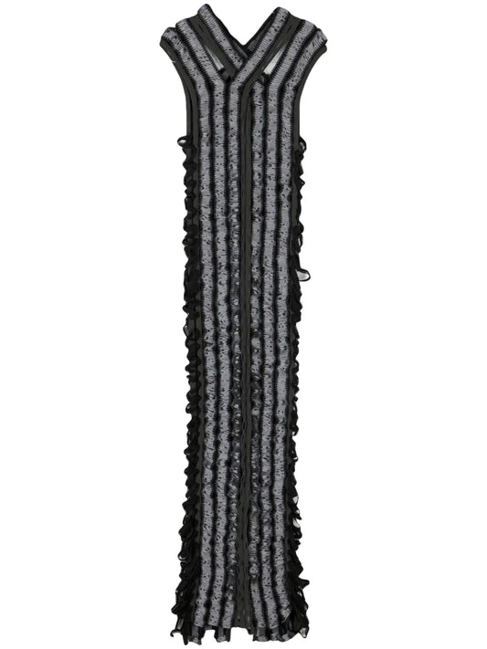 Shibari Criss Cross Maxi Dress