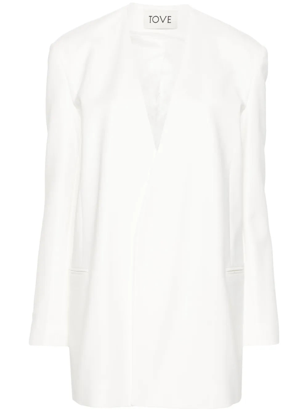 Saunders Open-Front Blazer