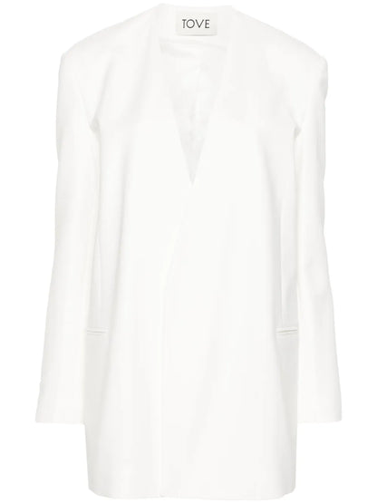 Saunders Open-Front Blazer
