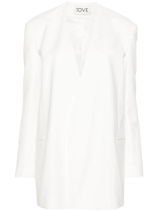 Saunders Open-Front Blazer