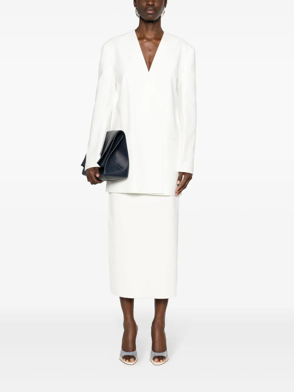 Saunders Open-Front Blazer